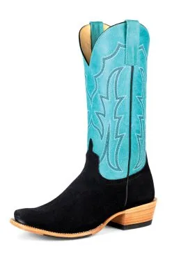 Macie Bean Top Hand | Black Suede Ladies Boot