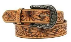 Nocona Belt Co. MF | Sunflower Embossed Belt