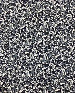 Wyoming Traders | Frontier Calico Wild Rag -Boy Straw Hat Sales Shop Navy 7