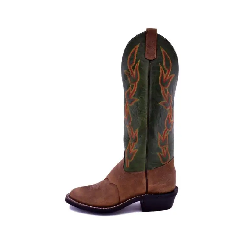 Olathe Boot Co. | Brown Oiled Pig DayHand Boot 4 Olathe Boot Co. | Brown Oiled Pig DayHand Boot - Image 2