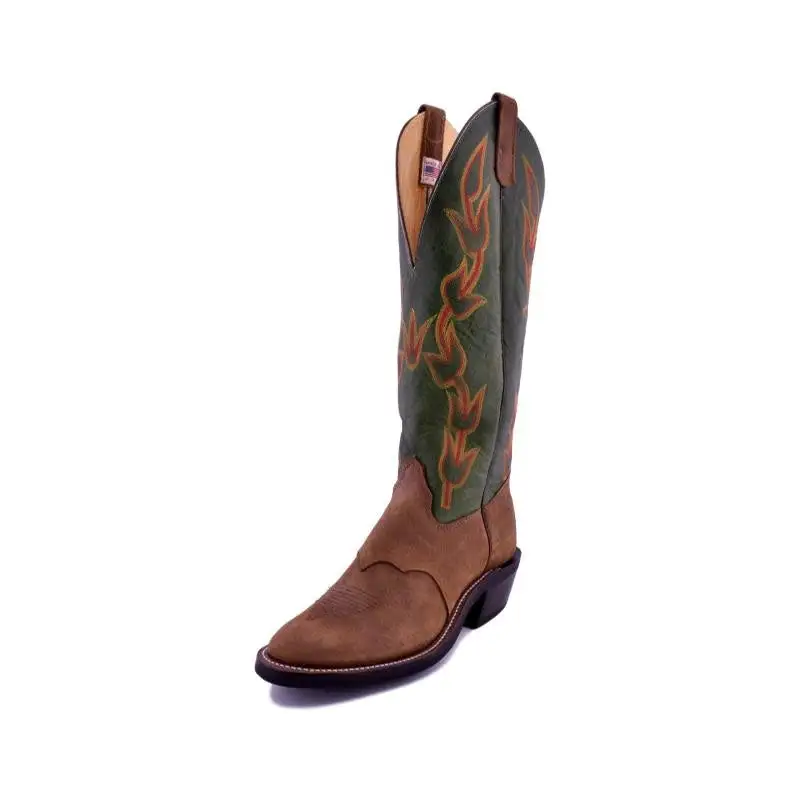 Olathe Boot Co. | Brown Oiled Pig DayHand Boot 3 Olathe Boot Co. | Brown Oiled Pig DayHand Boot