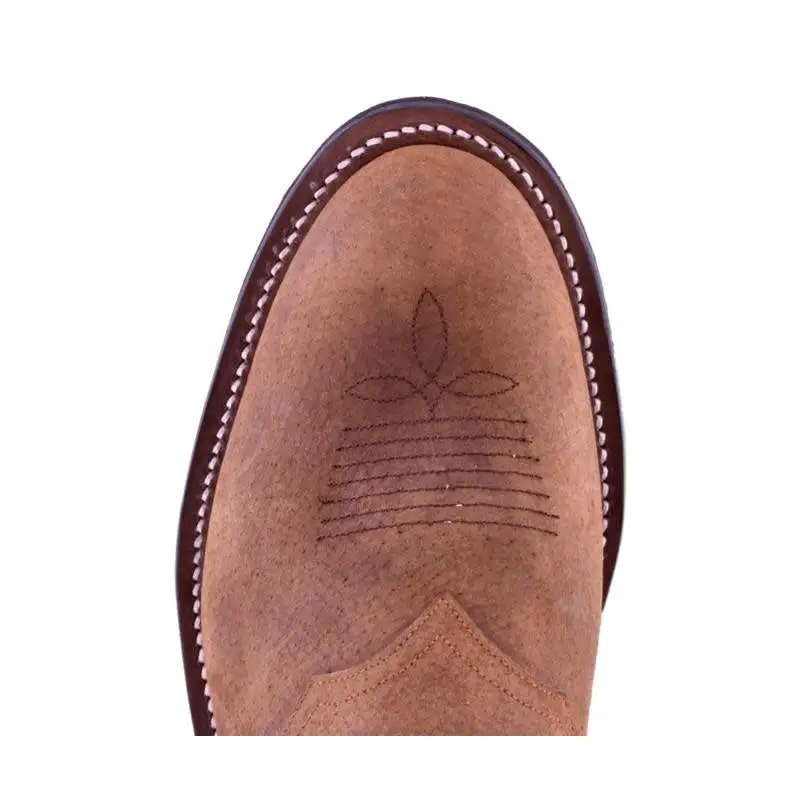 Olathe Boot Co. | Brown Oiled Pig DayHand Boot 5 Olathe Boot Co. | Brown Oiled Pig DayHand Boot - Image 3