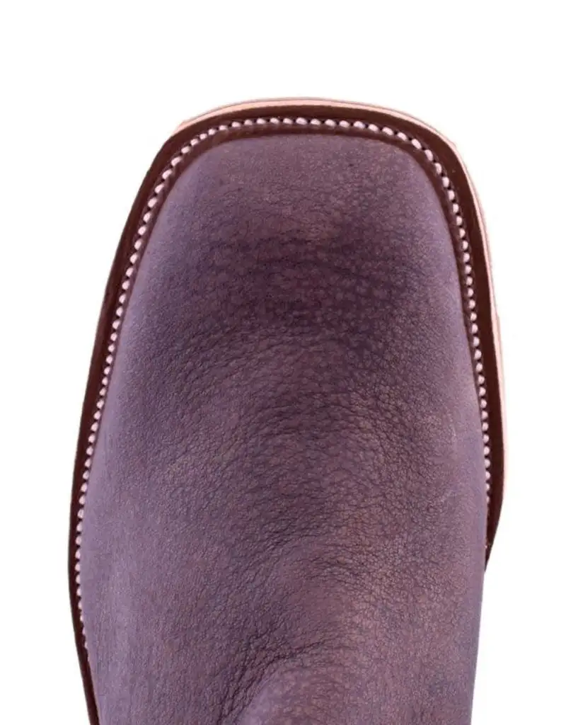 Olathe Boot Co. | Grey Slanted Buffalo Boot 5 Olathe Boot Co. | Grey Slanted Buffalo Boot - Image 3
