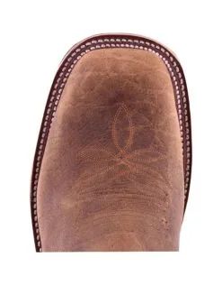 Olathe Boot Co. | Natural Brahma Bison/Sangria Boot -Boy Straw Hat Sales Shop Olathe Natural Brahma Bison Boot 3