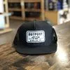 Outpost Western Store Outpost 5-Panel Trucker Cap -Boy Straw Hat Sales Shop Outpost 5 Panel Trucker Cap Black Black OS