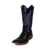 Rios Of Mercedes | Black Full Quill Ostrich Boot -Boy Straw Hat Sales Shop Rios of Mercedes Black Full Quill Ostrich Boot 2