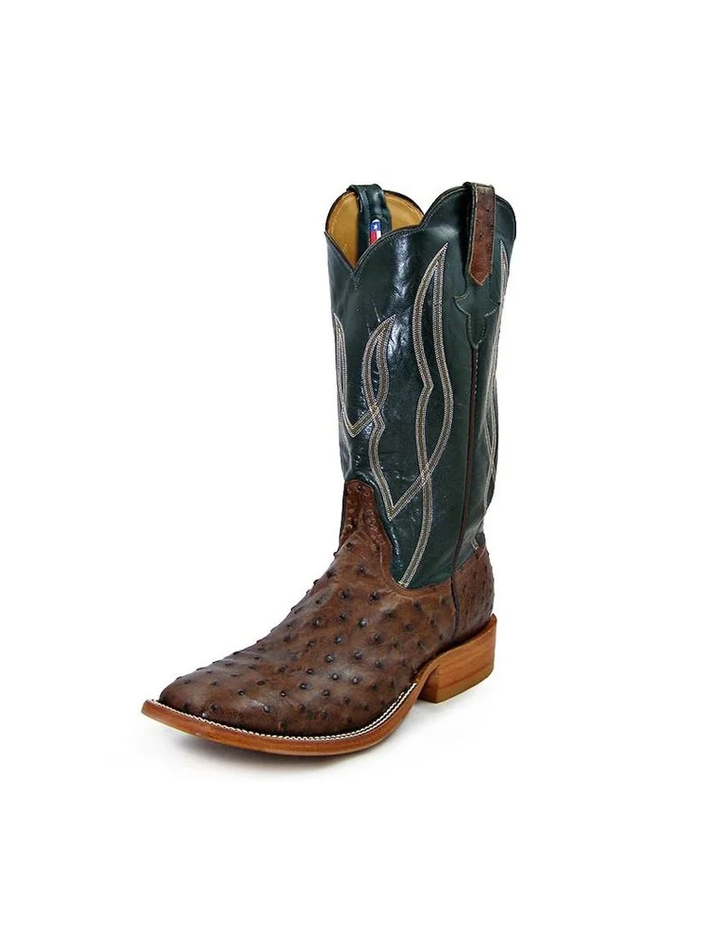 Rios Of Mercedes | Cafe American Full Quill Ostrich Boot 3 Rios Of Mercedes | Cafe American Full Quill Ostrich Boot