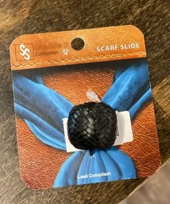 M&F Western Products, Inc MF Rawhide Scarf Slide Black