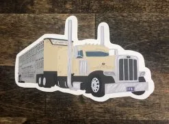 Bison Range Studio Outpost Bull Hauler Sticker