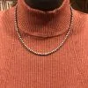 Rustic Rose Jewelry | 16" 4mm Navajo Pearl Necklace -Boy Straw Hat Sales Shop UNADJUSTEDNONRAW thumb 2b