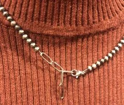 Rustic Rose Jewelry | 16" 4mm Navajo Pearl Necklace -Boy Straw Hat Sales Shop UNADJUSTEDNONRAW thumb 2c