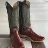 Fenoglio Boot Co. | Chasi Brown Caiman Belly Boot