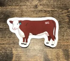 Bison Range Studio Bison Range | Hereford Sticker