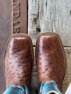 Anderson Bean | Kango Tobacco Full Quill Ostrich Boot -Boy Straw Hat Sales Shop UNADJUSTEDNONRAW thumb 75 552e8c92 e8c6 455c b122 37317daf3771