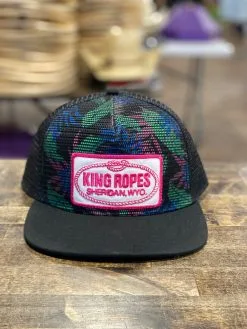 King Ropes | Full Mesh Floral Cap