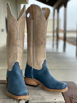 Olathe Boot Co. | Blue Safari Shark Ladies Boot
