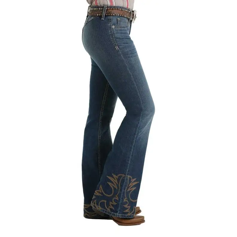 Cinch Cruel Denim | Slim Fit Hannah Boot Stitch Embroidered Flare Leg Jeans 3 Cinch Cruel Denim | Slim Fit Hannah Boot Stitch Embroidered Flare Leg Jeans