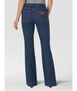 Wrangler | Retro Green Jean - Yasmin High Rise Trouser -Boy Straw Hat Sales Shop download 9