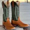 Anderson Bean | Natural Twister Roper-Toe Boot -Boy Straw Hat Sales Shop qntCJDM1RnixRQ1LUTQ7iA