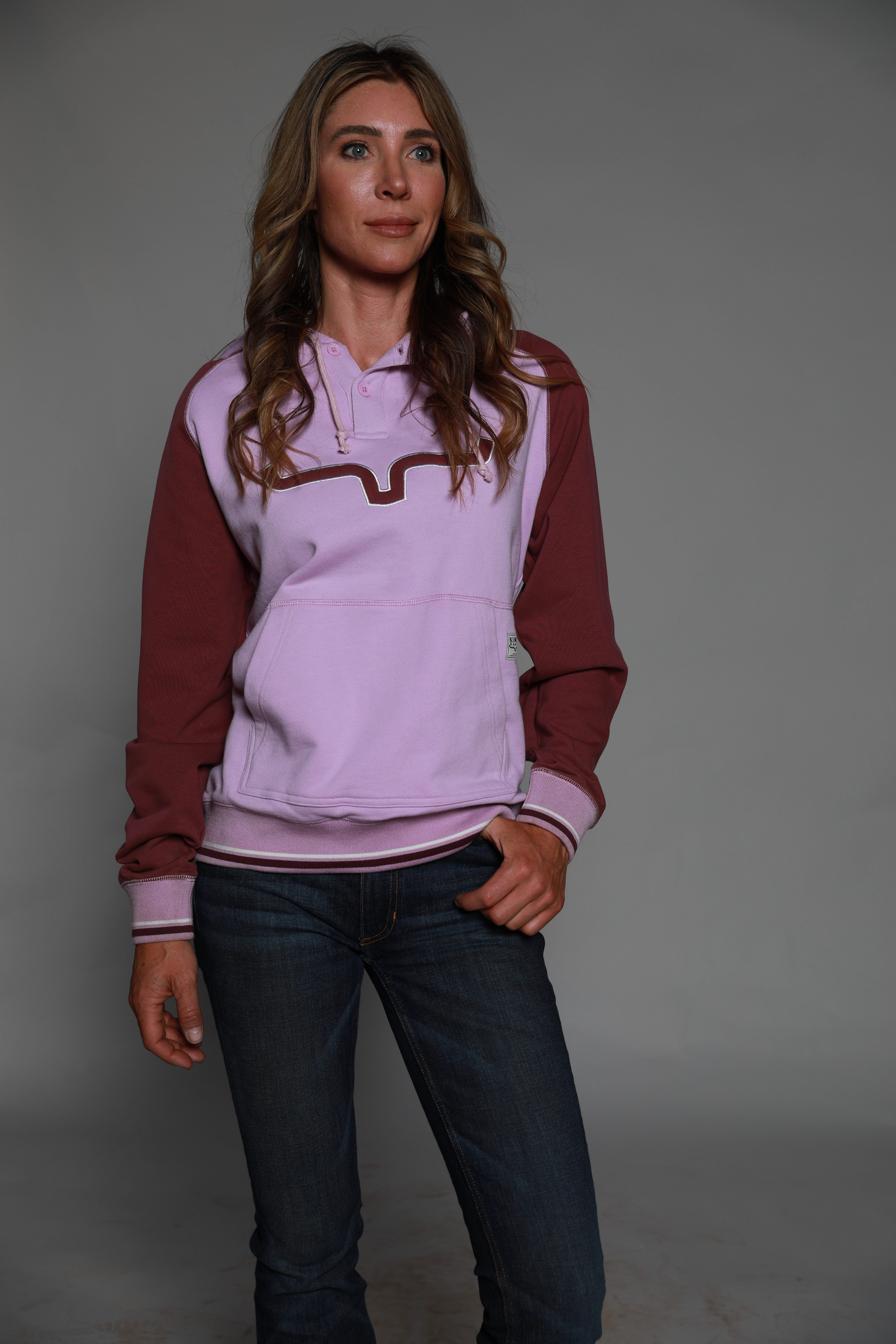 Kimes Ranch | Ladies Lavender Summer Love Fleece 2 Kimes Ranch | Ladies Lavender Summer Love Fleece