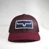 Kimes Ranch | All Mesh Burgundy Trucker Cap 1 Kimes Ranch | All Mesh Burgundy Trucker Cap -Boy Straw Hat Sales Shop trkrburg