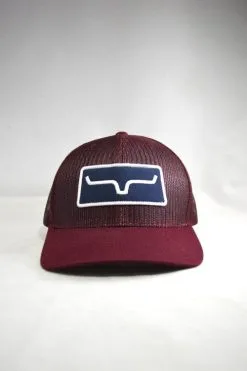 Kimes Ranch | All Mesh Burgundy Trucker Cap