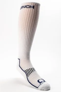 Cinch | White Boot Sock